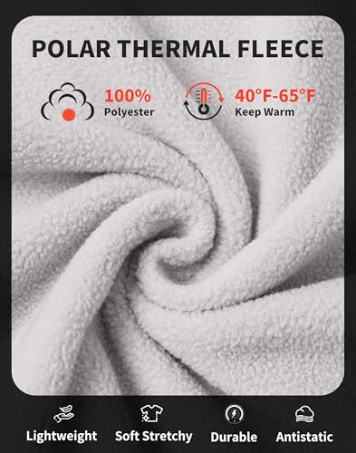 Pioneer Camp Women's Lightweight Fleece Jacket Full Zip Polar Soft Warm Winter Coat Antistatic Outwear with Zipper Pockets4