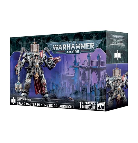 Games Workshop - Warhammer 40 000 - Chevaliers Gris : Grand maître dans Nemesis Dreadknight