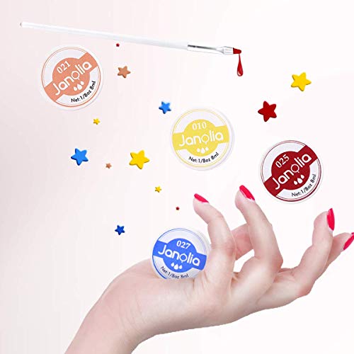 Janolia Gelnagellak, 36 kleuren, semi-permanent, gelnagellak set voor nageldesign, perfect voor beginners, perfect cadeau - Image 4