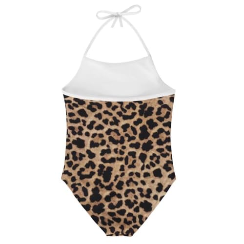 Image of Girl Funny Cute Beach Sport Halter One Piece Swimsuit Bathing Suit for 3-10 Year