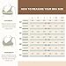 Floatley Cozy Bra Comfort Wirefree Full Coverage Seamless Bra with Embedded Pad for Women Size L