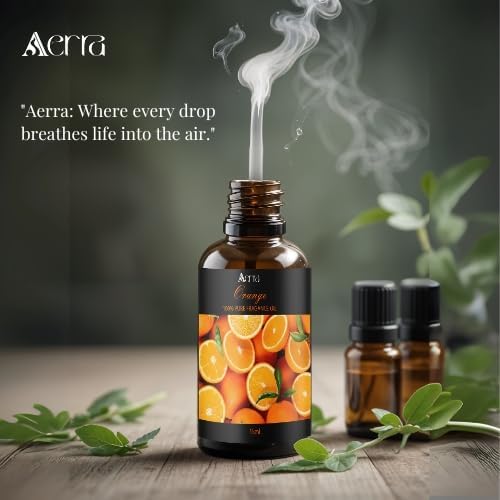 Image of Aerra Orange Fragrance Oil 15ml | Long-Lasting | Soaps & Diffuser |