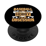 Photo Gallery baseball is not a hobby it s an obsession popsockets popgrip intercambiabile Photo Gallery baseball is not a hobby it s an obsession popsockets popgrip intercambiabile