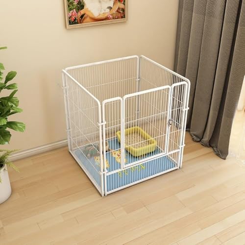 WQNB�y�b�g�t�F���X �� �T�[�N�� �y�b�g�P�[�W �� �Q�[�W �����^���p �X�`�[�� �R���p�N�g 4���g 6���g �����O �܂��� �g���ȒP �y�� �����^�ѕ֗� �p�l���� ���R�ݒu �s������ ���S�m�� (����60 ��60 ����70CM,�z���C�g)