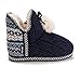MUK LUKS Women's Amira Slipper, Blue, S