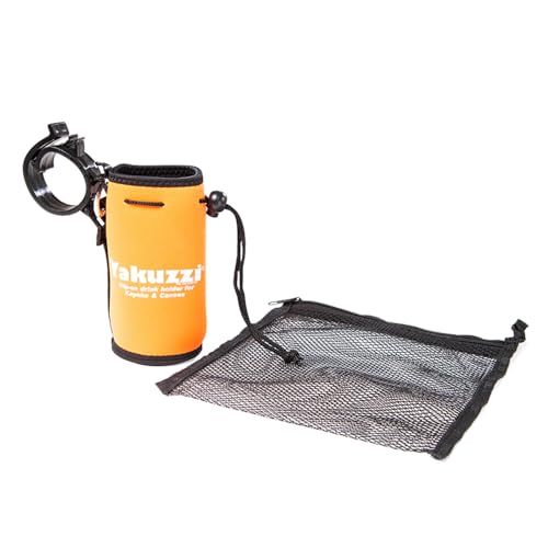 Yakuzzi Kayak Drink/Cup Holder, Accessories for Kayaks and Canoes (Orange)