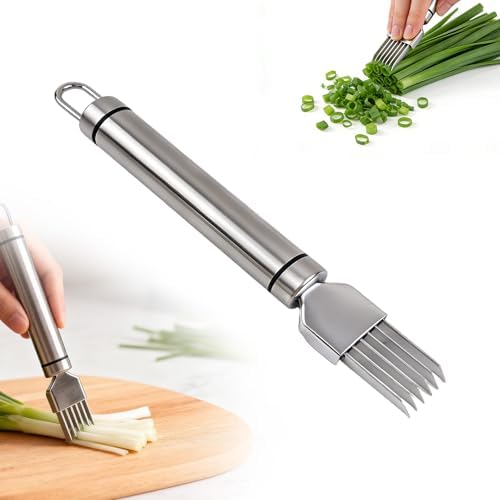 Stainless Steel Grater, Scallion Separator for Scallion, Onion, G...