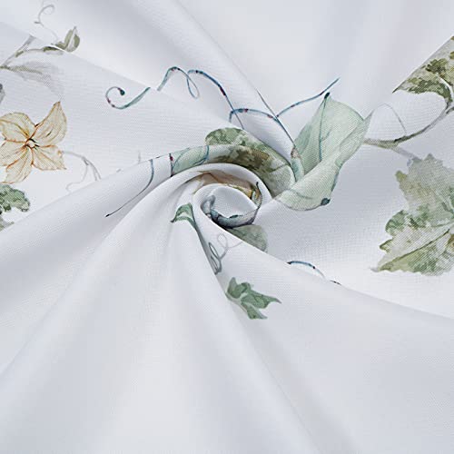 Thanksgiving Tablecloth, Autumn Pumpkins Vines Table Cloth, Maple Leaf Fall Harvest Tablecloths, Waterproof Spillproof Table Cover For Dinner Kitchen Party Holiday Decoration, Square 55 X 55 Inch #TOP4