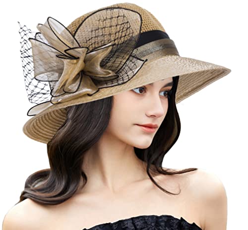 Chapeau de thé en paille pour se protéger du soleil avec élégance