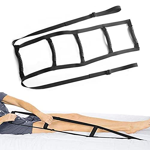 ZGHQHCDRH barandilla Plegable para Cama, Barandilla de Cama con Cuerda Apoyo for Sentarse, Escalera Seguridad Acolchada, for Adultos, Ancianos, Personas discapacidad(5)