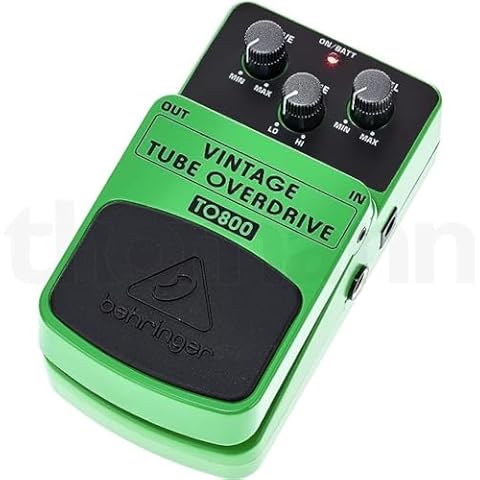 Behringer TO800 Vintage Tube Overdrive Pedal Cover