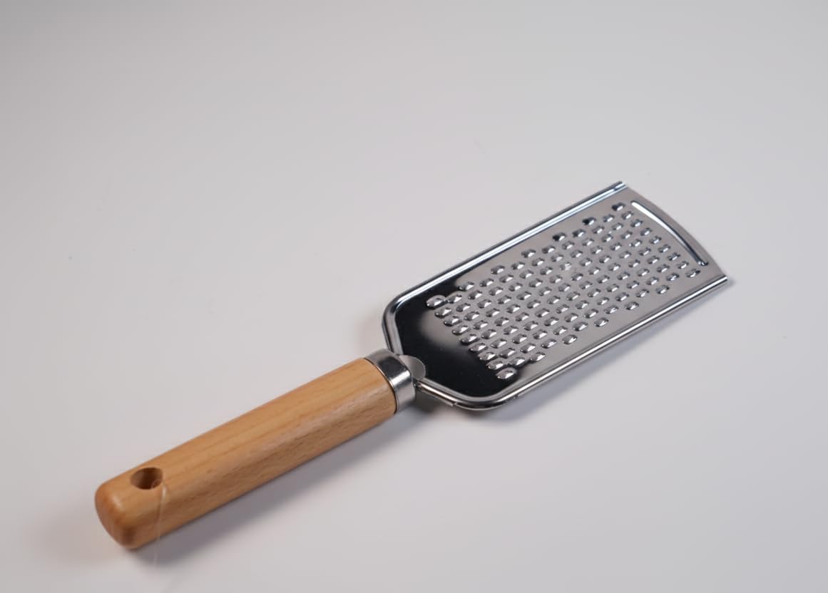 Bambu Saplı Çelik Mutfak El Rendesi,Peynir Rendesi,Velor Home.