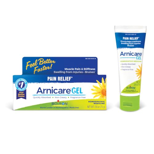 Boiron Arnicare Gel for Joint Pain, Muscle Pain, Swelling, Soreness, and Stiffness - Non-greasy and Fragrance-Free - 2.6 oz - image 1