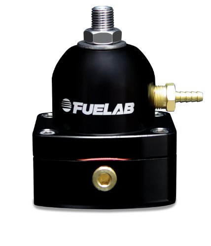 Fuelab 51502-1 Universal Black EFI Adjustable Fuel Pressure Regulator #1