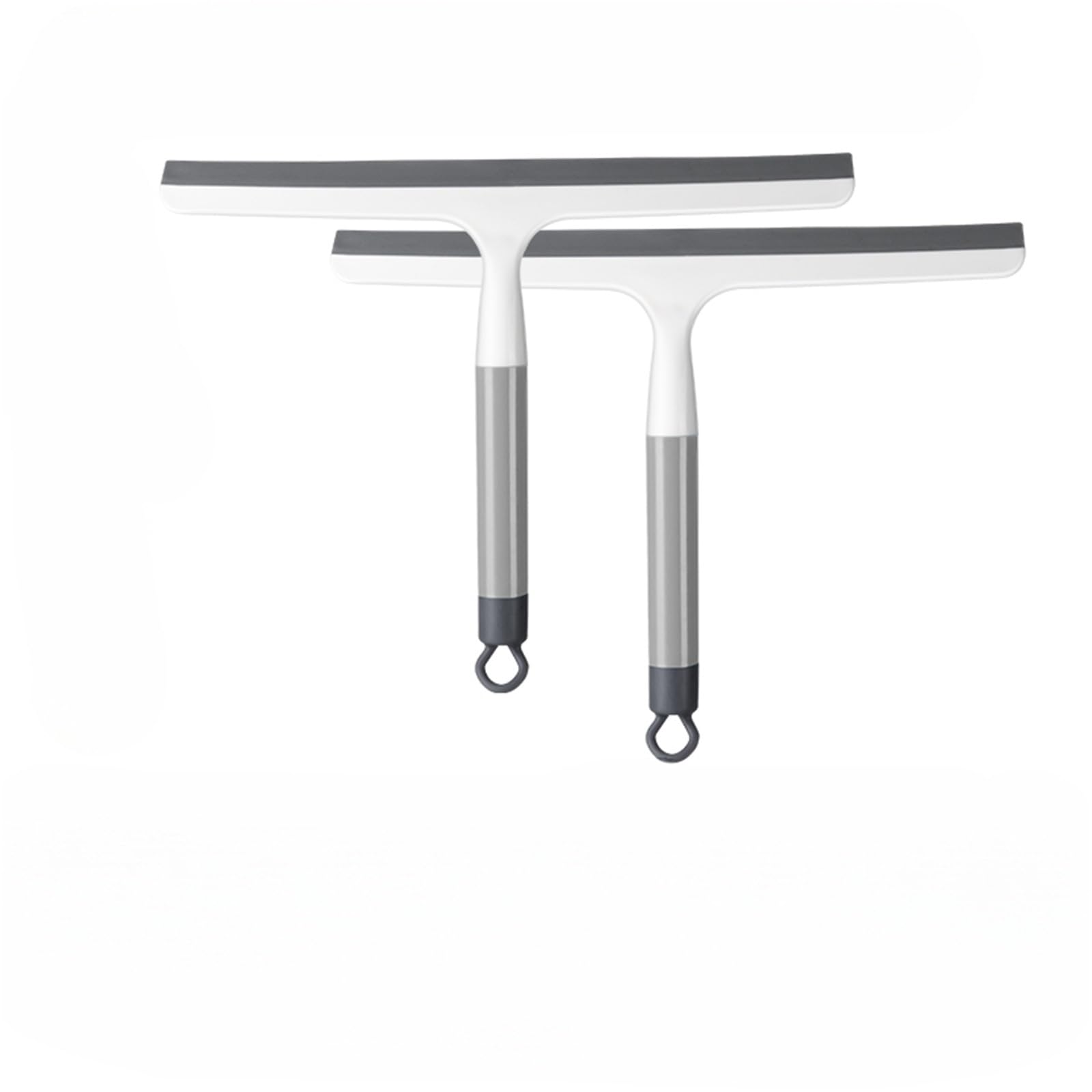 Shower Squeegee For Glass Doors Silicone Shower Scraper Cleaner Bathrooms Multi-purpose Squeegee Glass Clean Floor Window Cleaning Tool Household Water Wiper(2PCS)