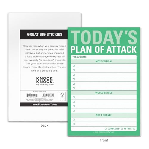 Big Sticky Attack grand format note adhésive pour brainstorming créatif - 2