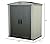 Keter Factor 6x3 Outdoor Storage Shed Kit-Perfect to Store Patio Furniture, Garden Tools Bike Accessories, Beach Chairs and Push Lawn Mower, Taupe & Brown