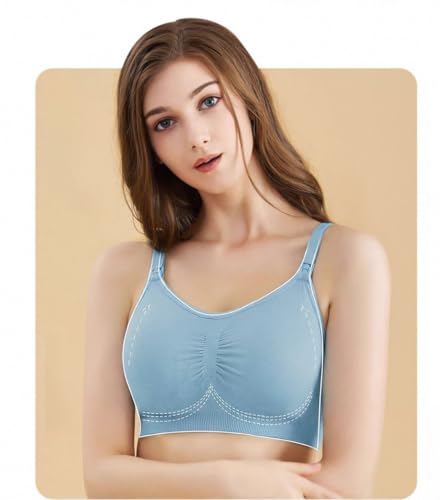 Image of Celary Womens Maternity & Nursing Bras|Feeding Bras for Breastfeeding|Front Open Bra for Women|Seamless Full Coverage Maternity Bra for Pregnancy
