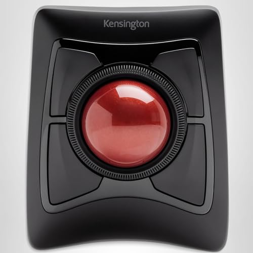 Kensington Expert Wireless Trackball Mouse (K72359WW) Black, 3.5" x 6.1" x 8"