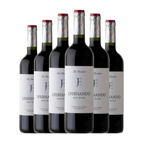 J. Fernando Finca Venta de Don Quijote La Familia Vino de la Tierra de Castilla Joven 75 cl Vino tinto (Caja de 6 Botellas de 75 cl)