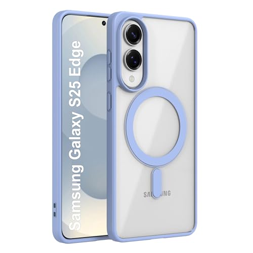 Image of Zapcase Back Case Cover for Samsung Galaxy S25 Edge | Compatible for Samsung Galaxy S25 Edge Back Cover | Scratch-Resistant | Sierra Blue