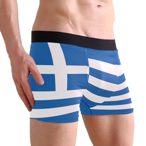 Greek Flag Mens Underwear Boxer Briefs4
