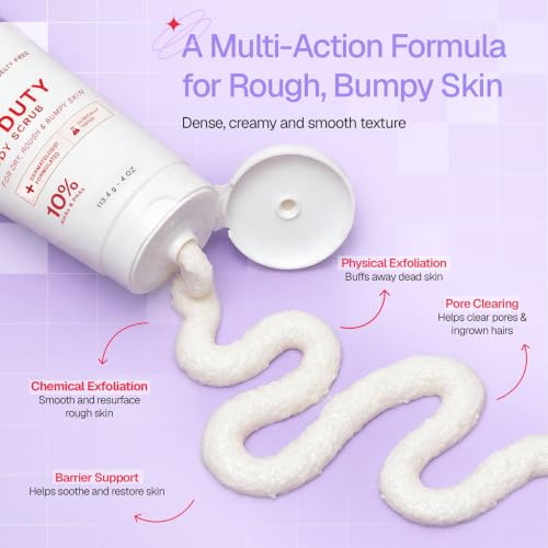 Image of DERMAdoctor KP Bump Eraser Body Scrub, 10% AHAs + PHAs, Keratosis Pilaris
