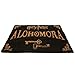 Produktbild OOTB Alohamora Door Mat Fußmatte Kokosfaser Blau/Gold 60 x 40 x 1.5 cm