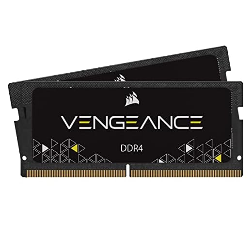 Kit de memória de desempenho Corsair Vengeance 32 GB DDR4 2666 MHz CL18 SODIMM sem buffer (2 x 16 GB)