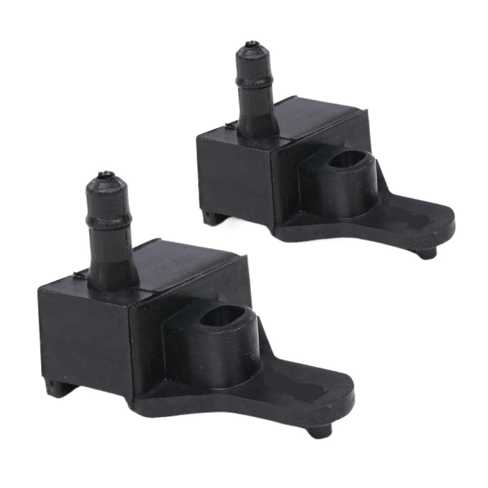 Tazvawwsn Onecolor Black Windshield Washer Nozzle Compatible With Humvee Replaces Factory 12338846