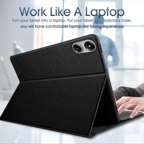 Image of typecase Keyboard Case for Redmi Pad Pro & Pro 5G (12.1 inch ONLY), Slim Lightweight Stand Cover, Magnetically Detachable Wireless Bluetooth Keyboard