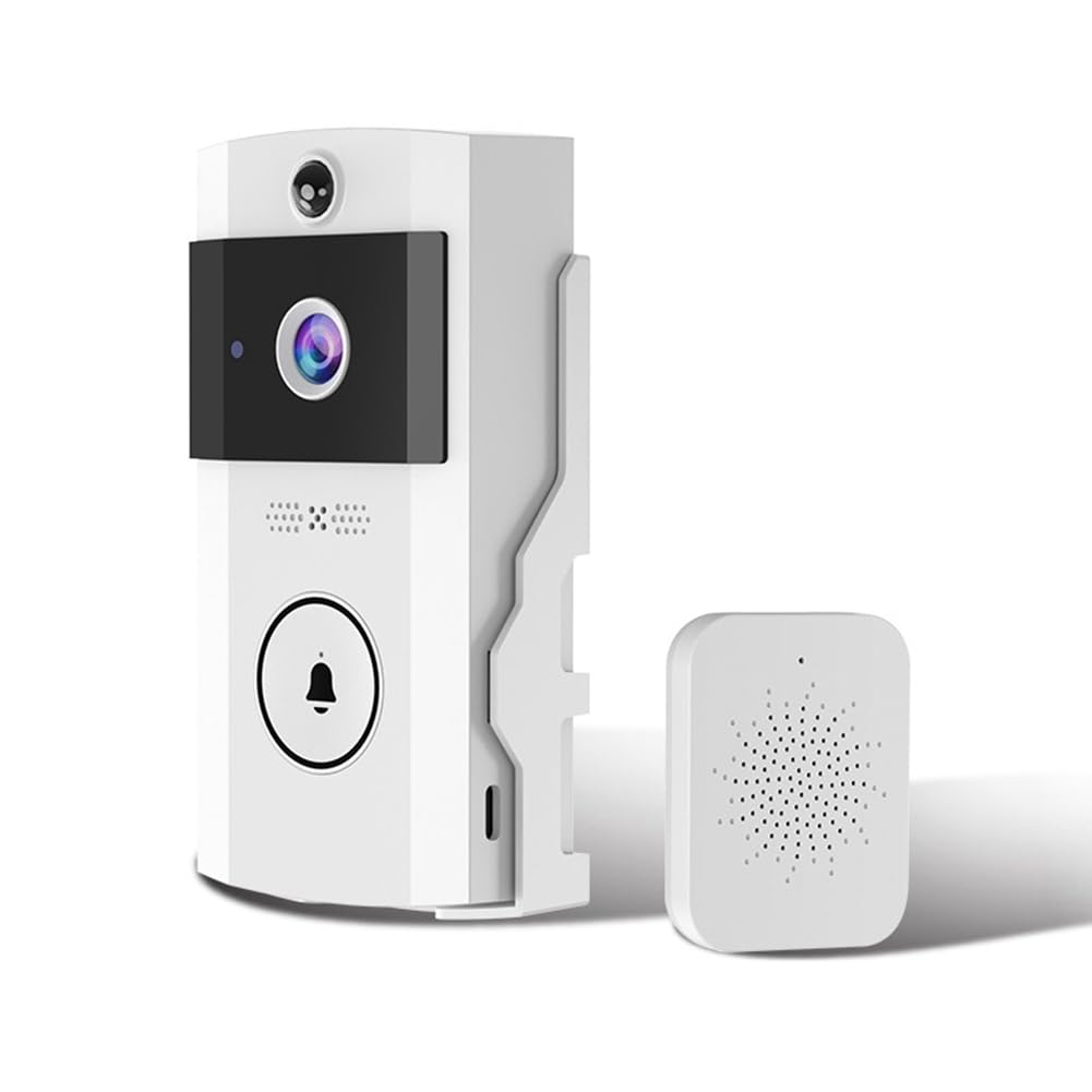 Caméra de sonnette Wi-Fi interphone vocal bidirectionnel et vision nocturne HD