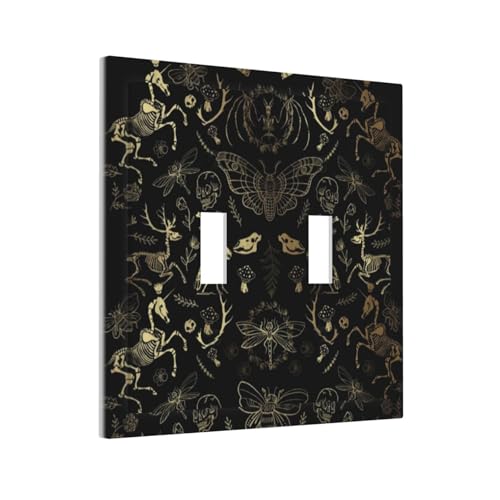 Placa de pared de 2 bandas y doble dispositivo para decoración de baño 3
