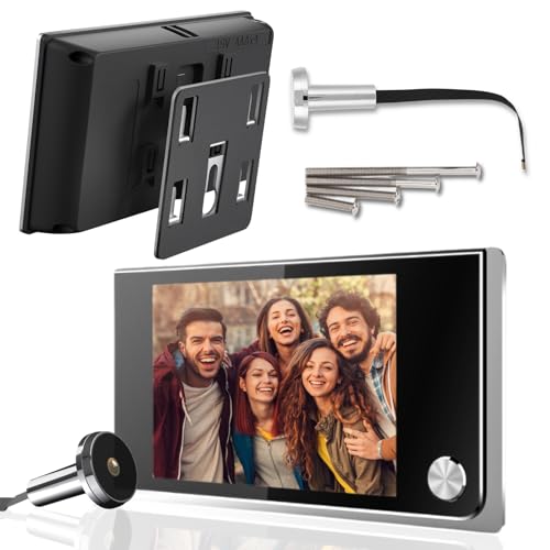 Rankomu Spioncino Digitale per Porta Blindata - Occhiello Porta con