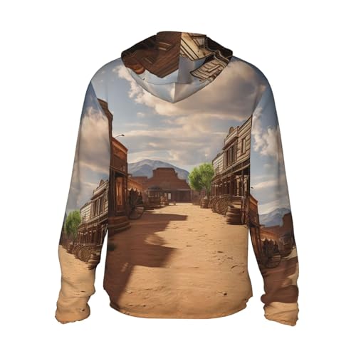 Chaqueta para hombre con protección solar UPF 50+ y capucha miniatura 7