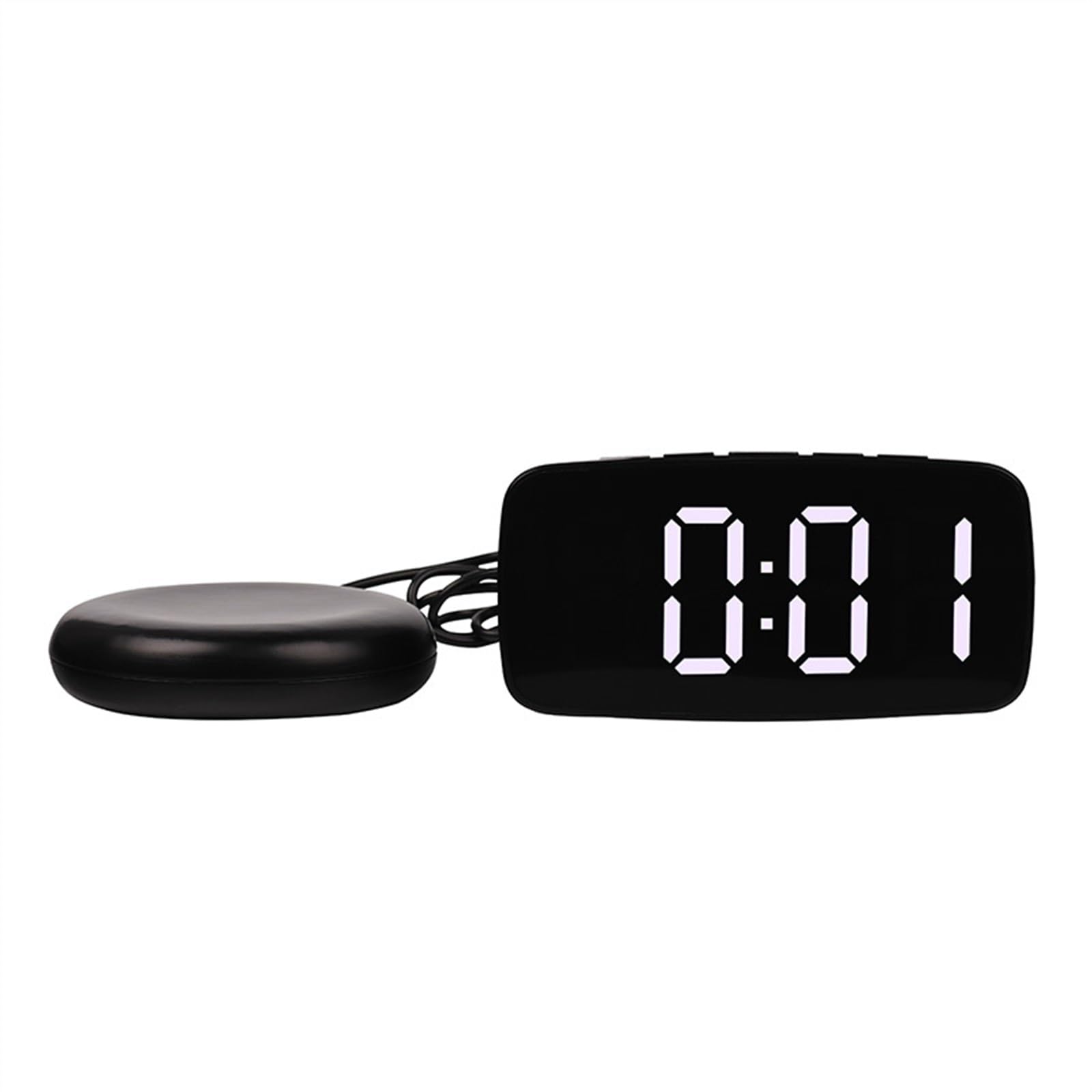 J9V4G6S3B5 Desk Clock Super Loud Vibrating Alarm Clock with Bed Shaker Multifunctional Dual USB for Heavy Sleeper Deaf Hard of Hearing Snooze analogue alarm clock