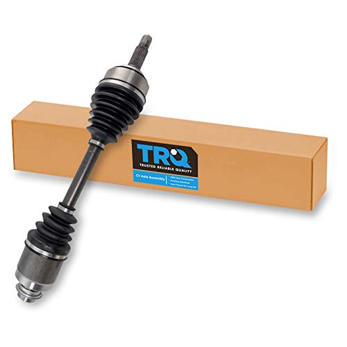 TRQ Botas de neopreno del lado del pasajero del eje delantero derecho CV compatibles con Acura TSX 2.4L Automatic 2004-2008