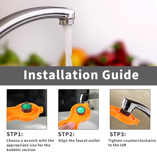 Amabro 20 Stück Wasserhahnbelüfter, Wasserhahn Sieb Einsatz Durchflussbegrenzerfilter Strahlregler Mischdüse Luftsprudler für Badezimmer oder Küche