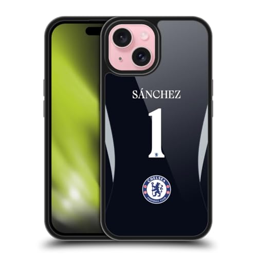 Coque iPhone 15 Chelsea FC Robert Sánchez pour match au stade