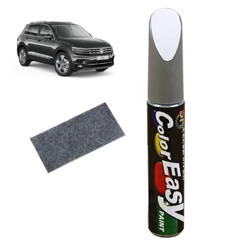 KOAHDE Car Paint Repair Pen - Auto Scratch Remover and Touch Up Applicator Brush - DIY Silver