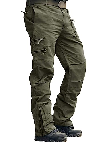 GSGGIG Men's Work Pants, Cargo Pants for Men, Straight Tactical