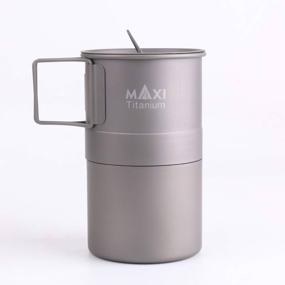 Amazon.co.jp: MAXI(マキシ) チタン直火式エスプレッソコーヒー