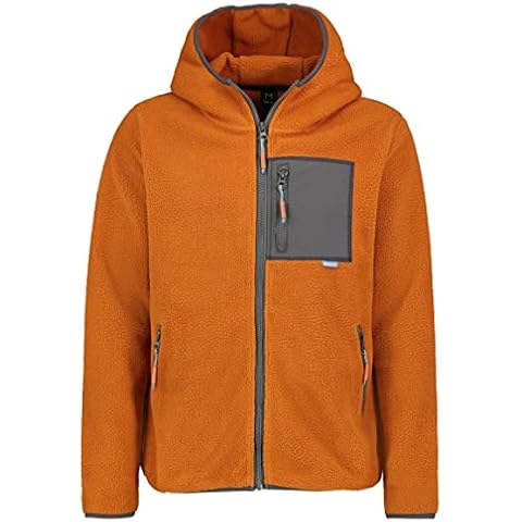 Sublevel Damen Teddy Fleecejacke mit Kapuze Light-Brown XXL Cover
