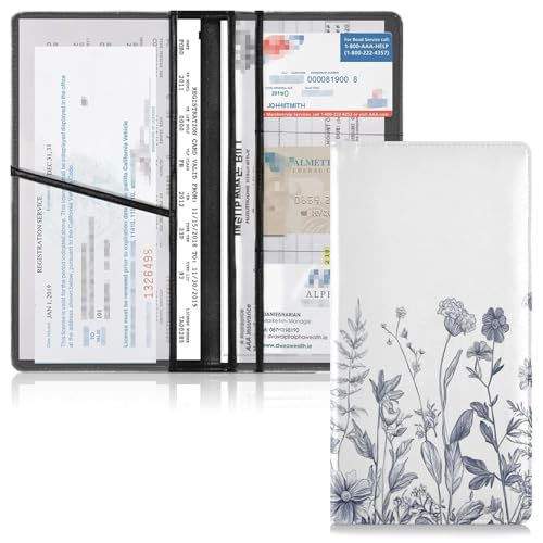Organizador de Documentos de Cuero Slim miniatura 2