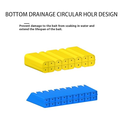 Étui de rangement pour leurres de crevettes et boîte à compartiment vertical