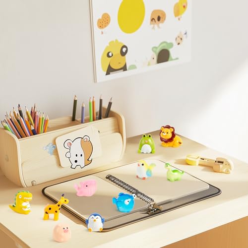 Image of JOYIN 50 Pcs Mini Resin Animals Figures, Mix Resin Animals Figurines for Fairy Garden Accessories, Dollhouse Decorations, Slime Charms for Crafts, DIY Miniature Scenes, Birthday School Party Favors