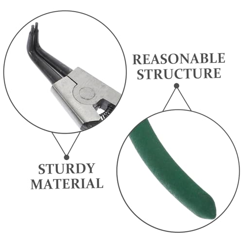 Pinces à circlips robustes OUNONA kit d'outils de précision pour pose et dépose - 4