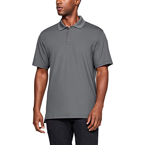 Under Armour Men's Performance Tactical Golf Polo , Graphite (040)/Graphite , Large