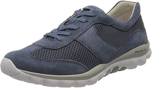 Gabor Damen Rollingsoft 46.966 Sneaker, Blau (Nautic 26), 37 EU