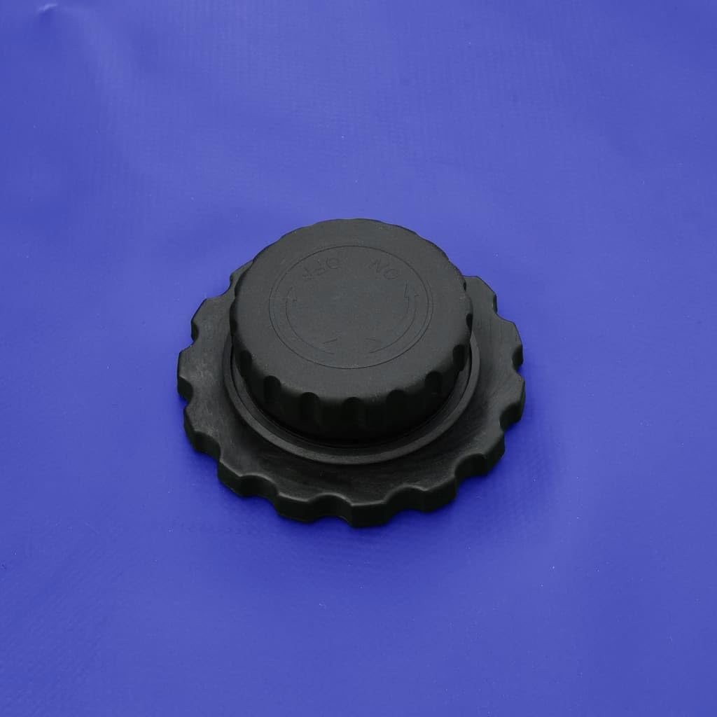 Faltbarer Wassertank 3000L PVC Wasserbehälter für Garten und Camping mit Wasserhahn, Regenwasserbehälter 200x150x100 cm